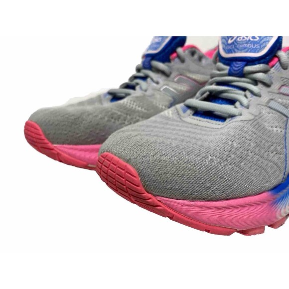 ASICS Gel-Nimbus 17 Knit Womens Size 9 Gray/Pink/Blue Running Shoes Excellent! - Picture 16 of 16